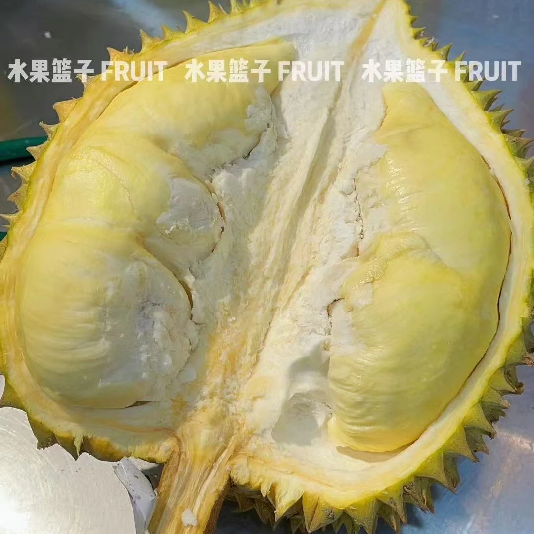 1.金枕榴莲 新鲜榴莲 同城外卖一物一拍 3-8斤 核小 金枕泰国