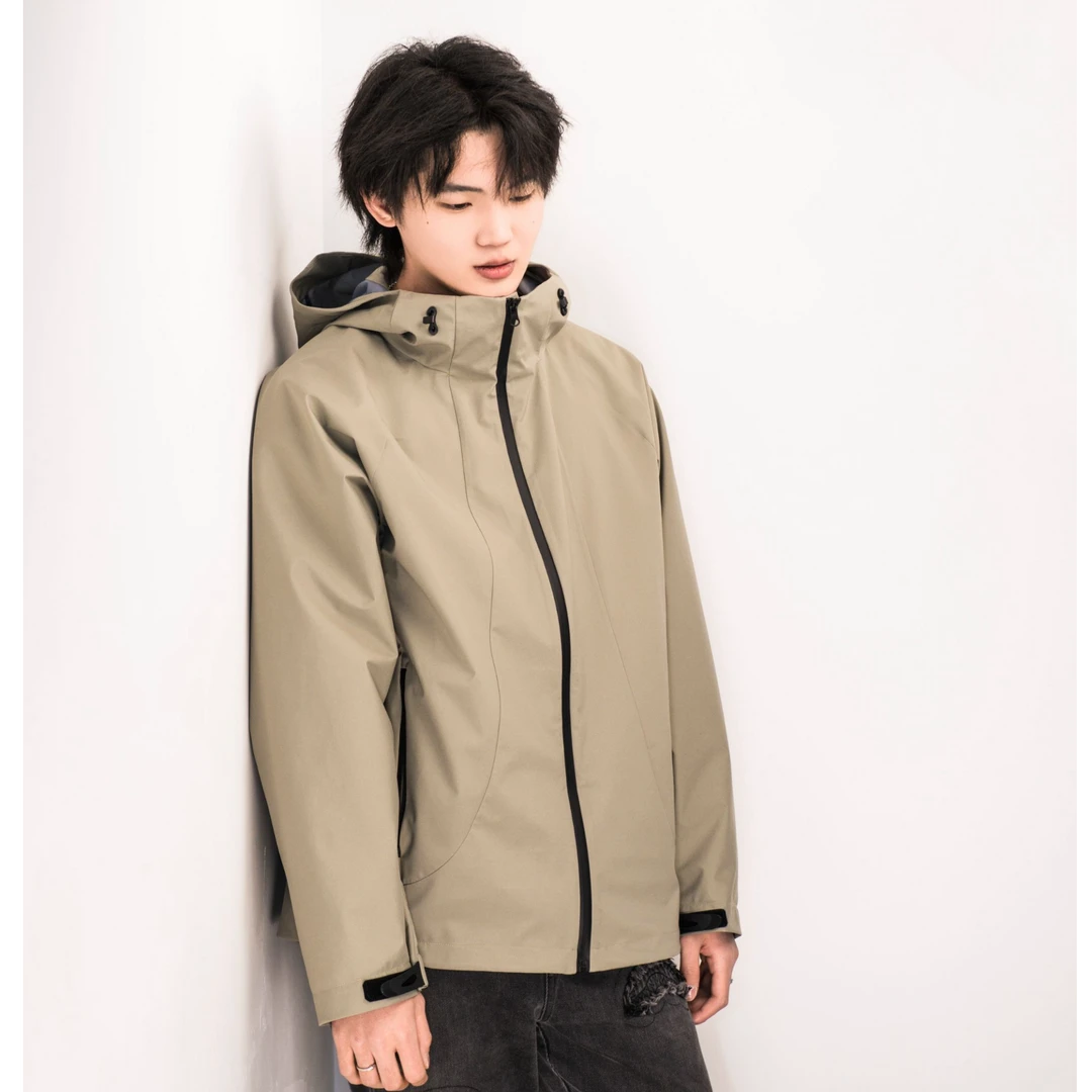 【金猴服装】男女同款户外冲锋衣 2025春季潮流春装外套