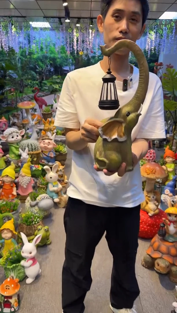 陶瓷花园庭院摆件&00&