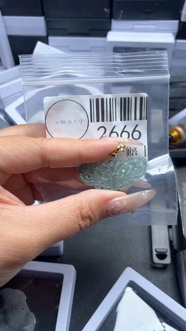 颈饰未镶嵌翡翠2666