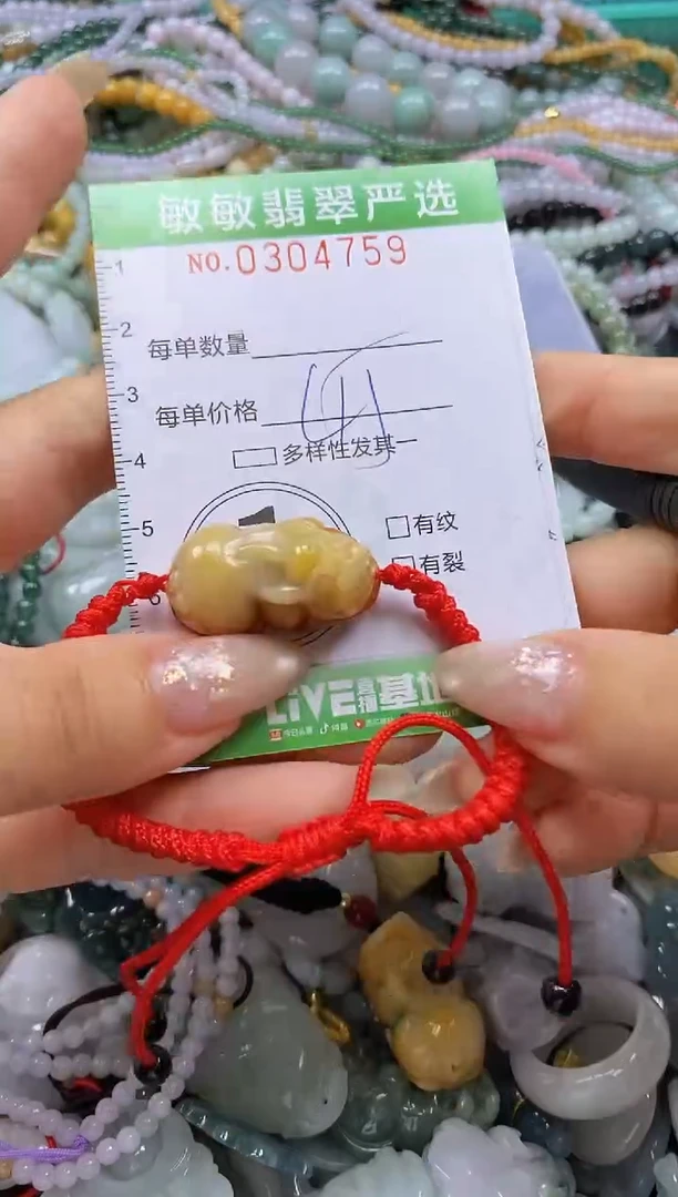 翡翠未镶嵌颈饰闪购0304759