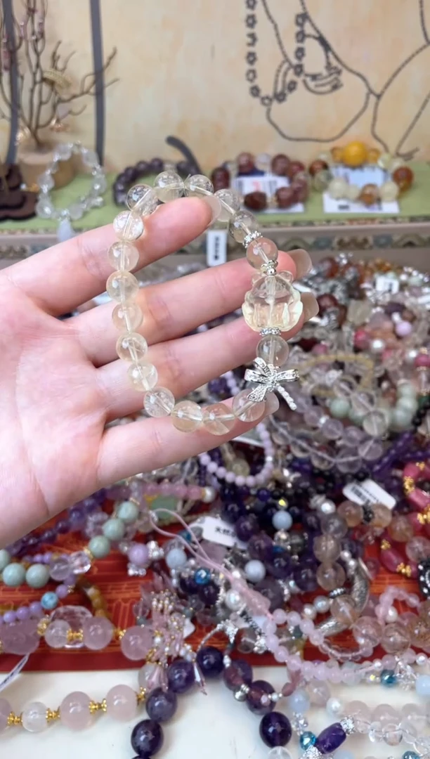 黄晶手链未镶嵌379手串