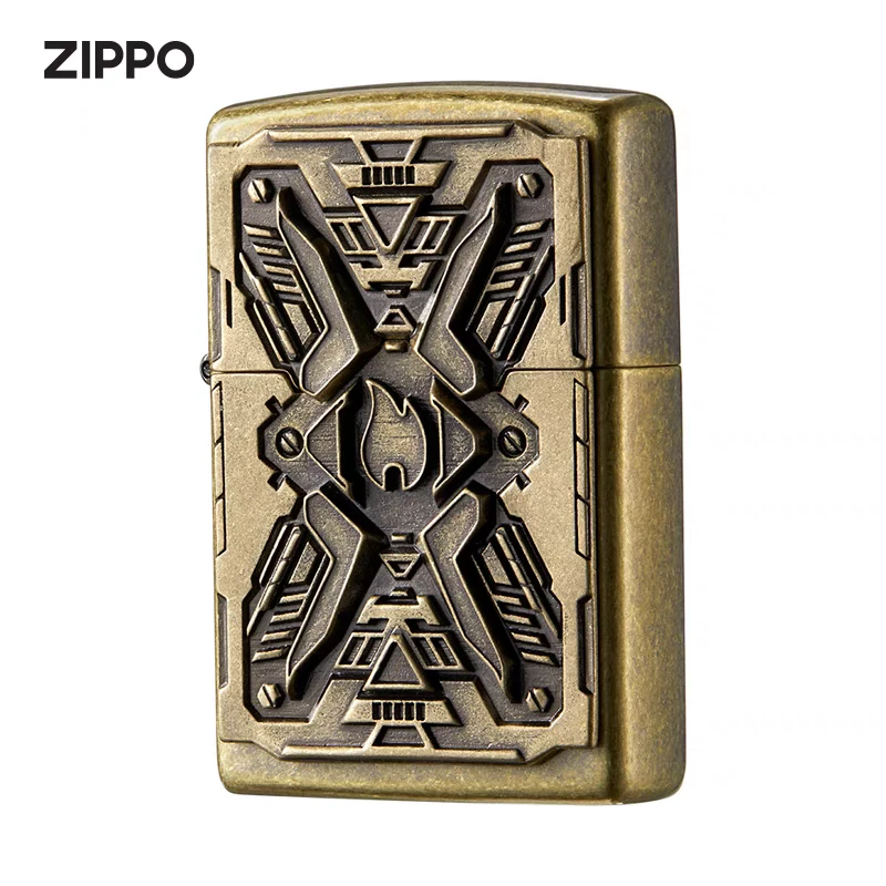 Zippo打火机原版古铜Z号玩家