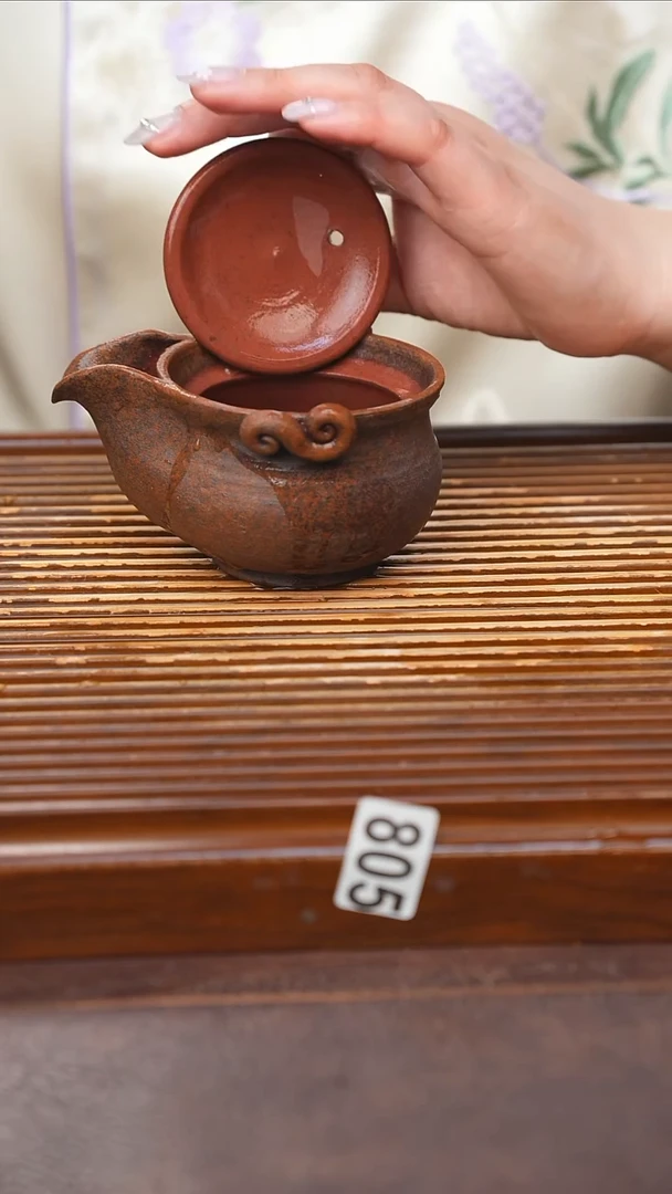 其他万古烧粗陶手工茶具