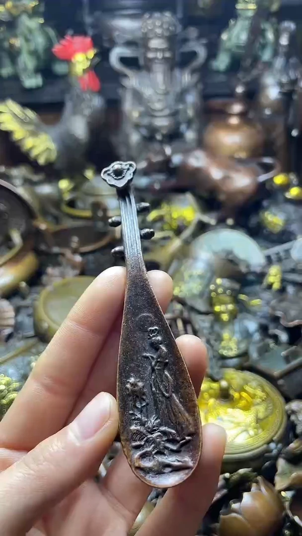 闪购链接，点击下单，有运费险，铜摆件