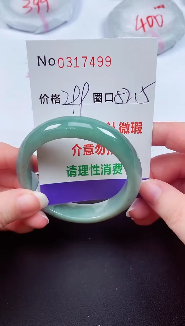 翡翠手镯未镶嵌 0317499