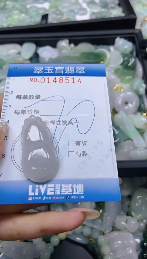 翡翠未镶嵌颈饰闪购0148514