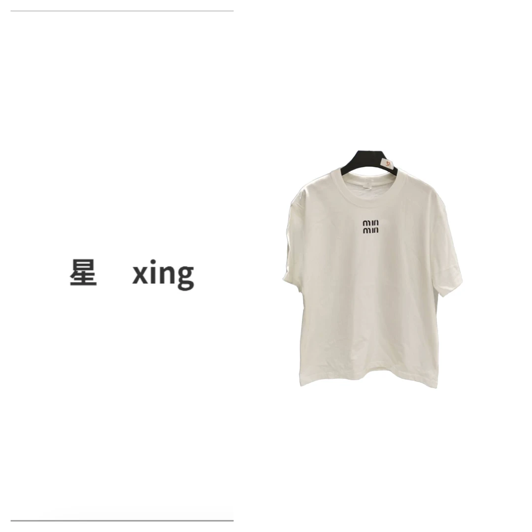 148 （大标）M夏装圆领套头短袖显瘦百搭T恤上衣52078