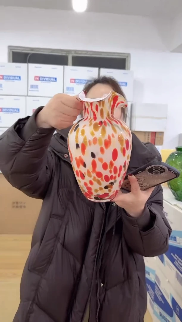 【闪购商品】无铅玻璃甄选花器-k-早23