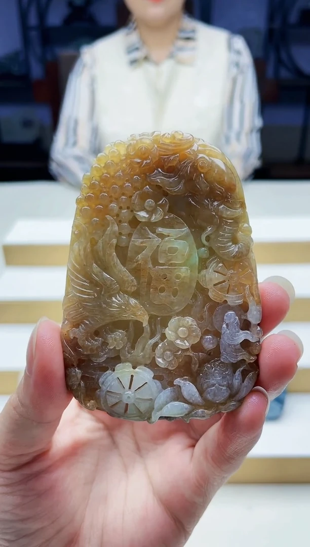 未镶嵌定制翡翠毛货09170141