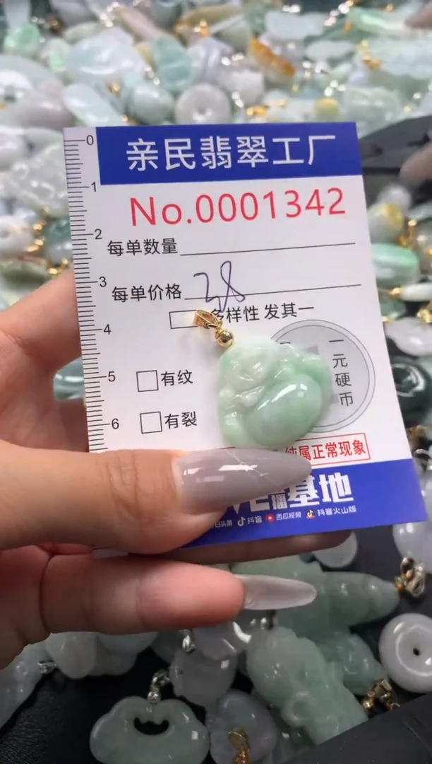 颈饰未镶嵌翡翠1342