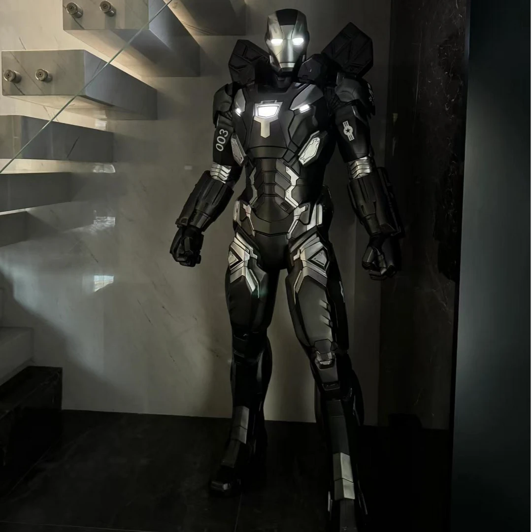 RX 漫威系列 1/1战争机器004 高度2.2米 带底座 GK树脂手办