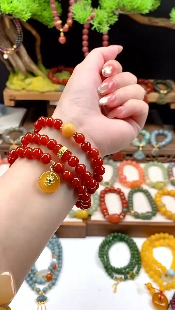 未镶嵌玛瑙手饰3圈