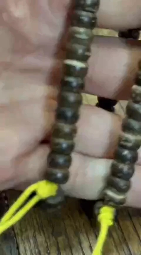 椰蒂手串椰壳厚5mm  单圈