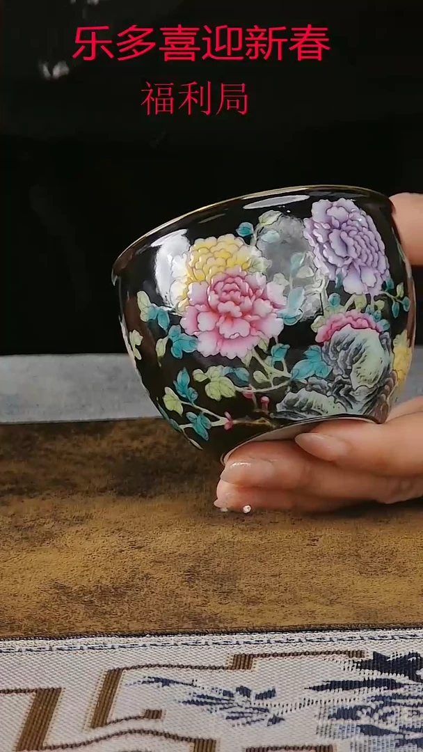 【闪购商品】摆件景德镇手工手绘茶具杯子