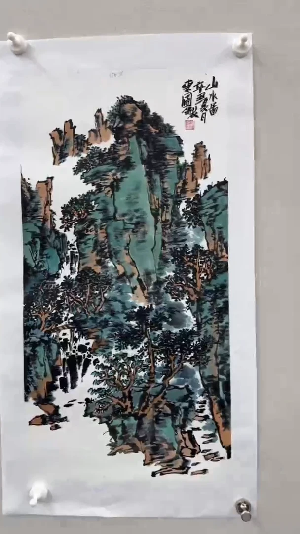 国画王东圃2平尺精品作品