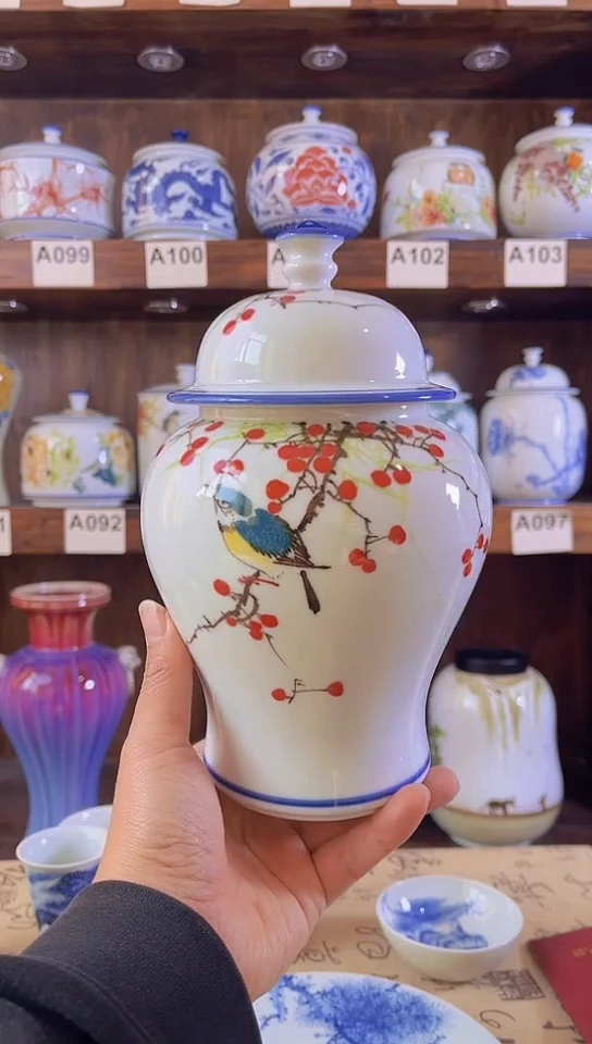 星*迎君陶瓷纯手工手绘