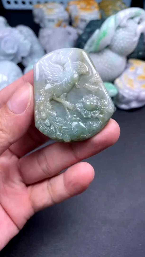 吊坠(不含链)未镶嵌翡翠1