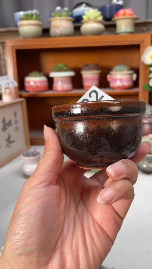 瓷片282知木小芳花盆编号