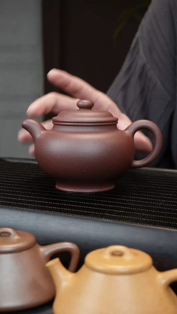 茶壶紫砂大木门底槽清 掇只 400CC