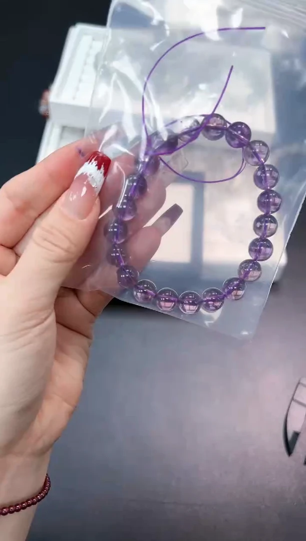 【闪购商品】水晶手串未镶嵌92b多样性发其一/1条默认微瑕