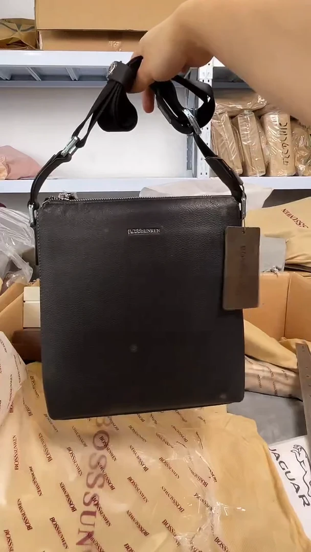 牛皮（革）韩爵绅士包包皮具680