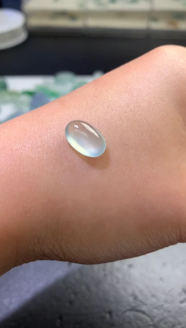 未镶嵌定制翡翠克毛货 11.6-7.7-4.2