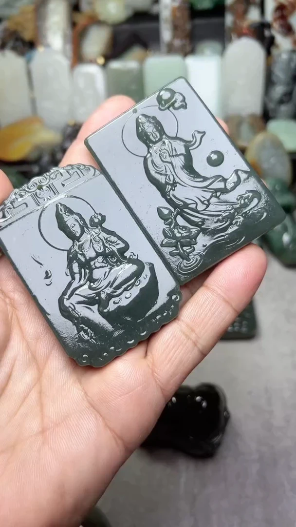 【闪购商品】和田玉挂件未镶嵌2