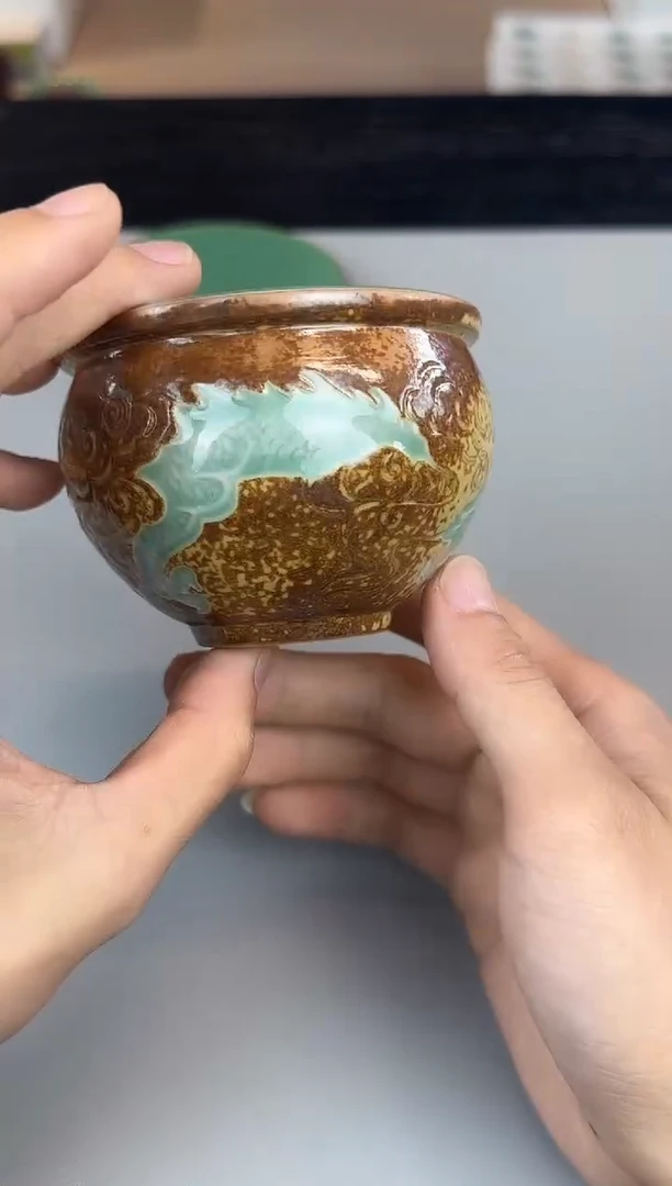 龙泉窑青瓷手工茶器包邮