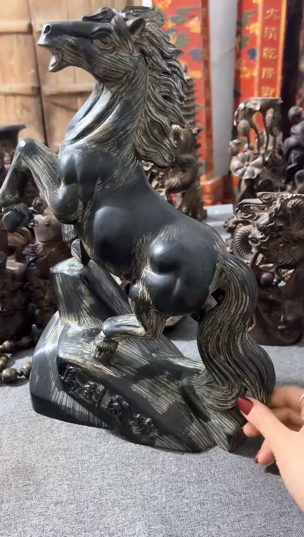 【闪购商品】木木雕欢迎老铁，来我家