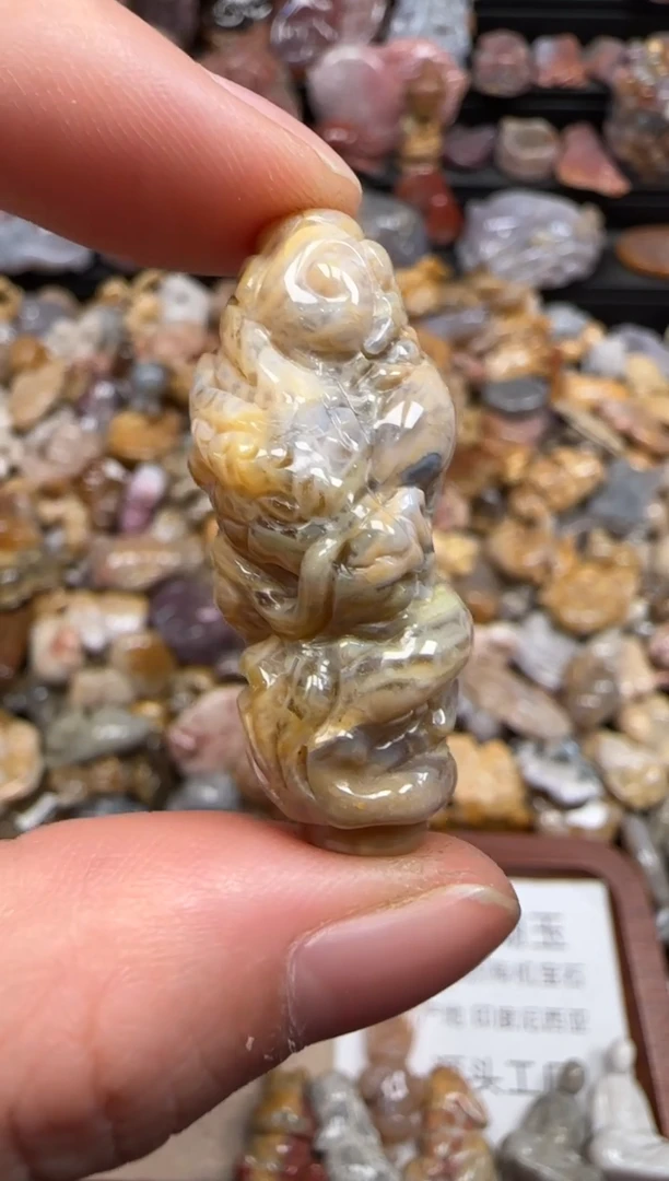 【闪购商品】硅化珊瑚（珊瑚玉）颈饰未镶嵌238