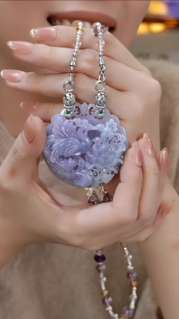 颈饰未镶嵌翡翠国风