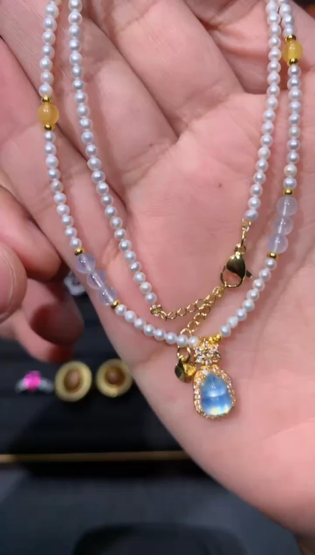 颈饰未镶嵌淡水珍珠Y76