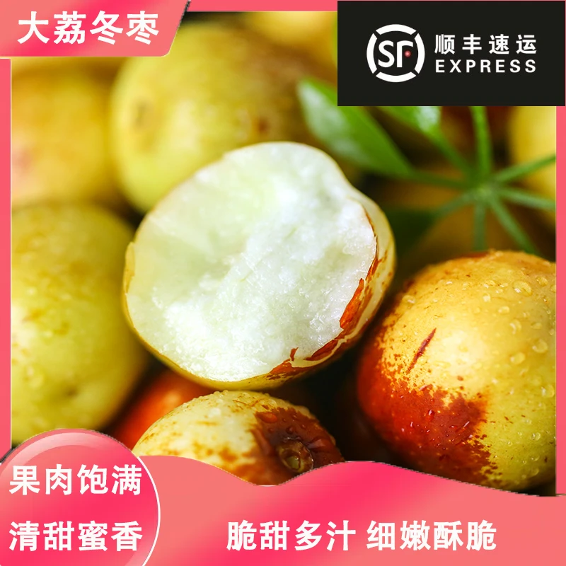 陕西正宗大荔冬枣脆甜新鲜现摘现发果园直发应季水果