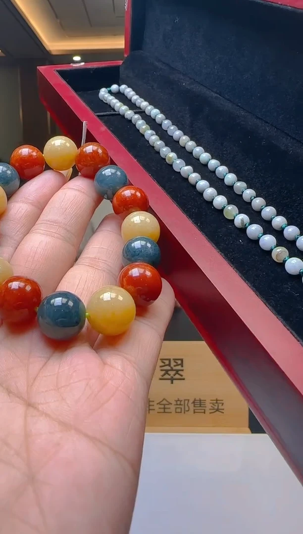 翡翠未镶嵌颈饰R-@@JHDD081301