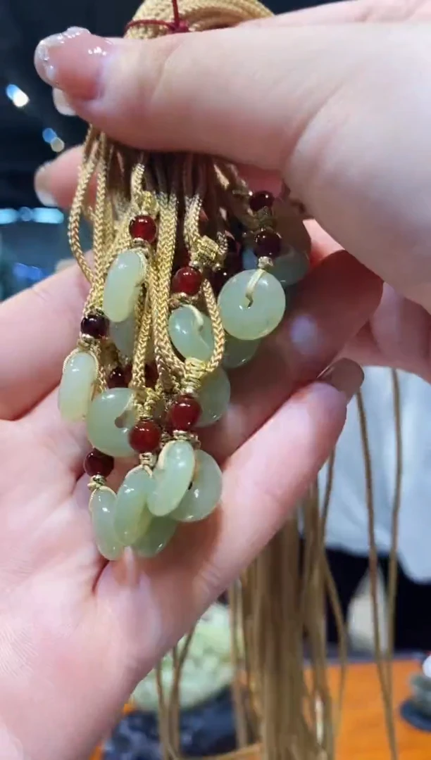 【闪购商品】和田玉挂件未镶嵌平安扣多样发发一件