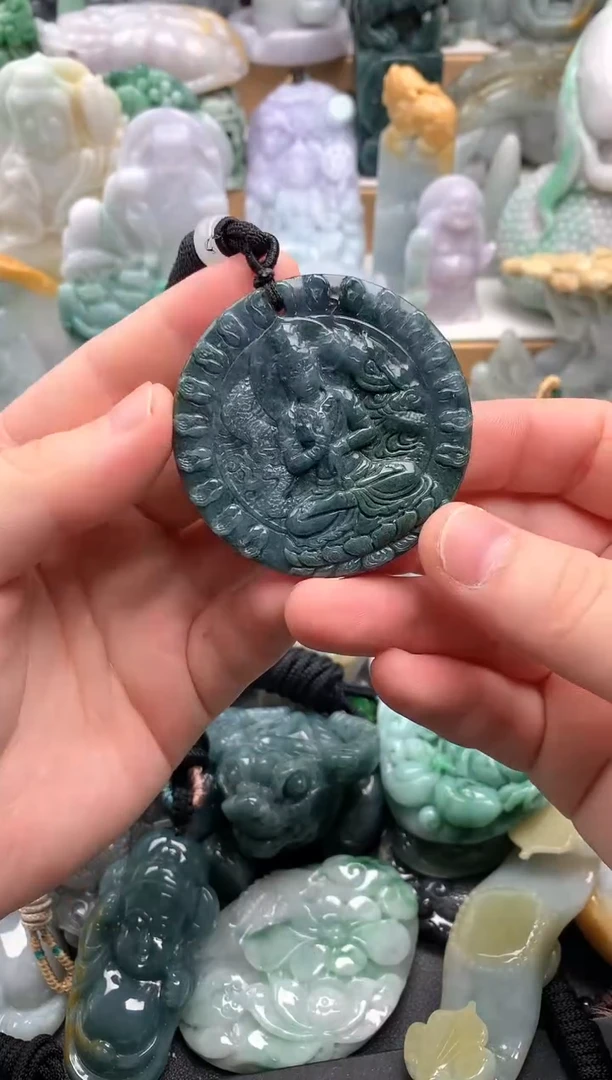 吊坠(不含链)未镶嵌翡翠1