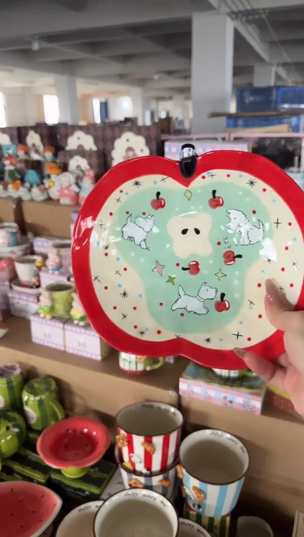 陶瓷【唯品瓷】手工手绘陶瓷直播间