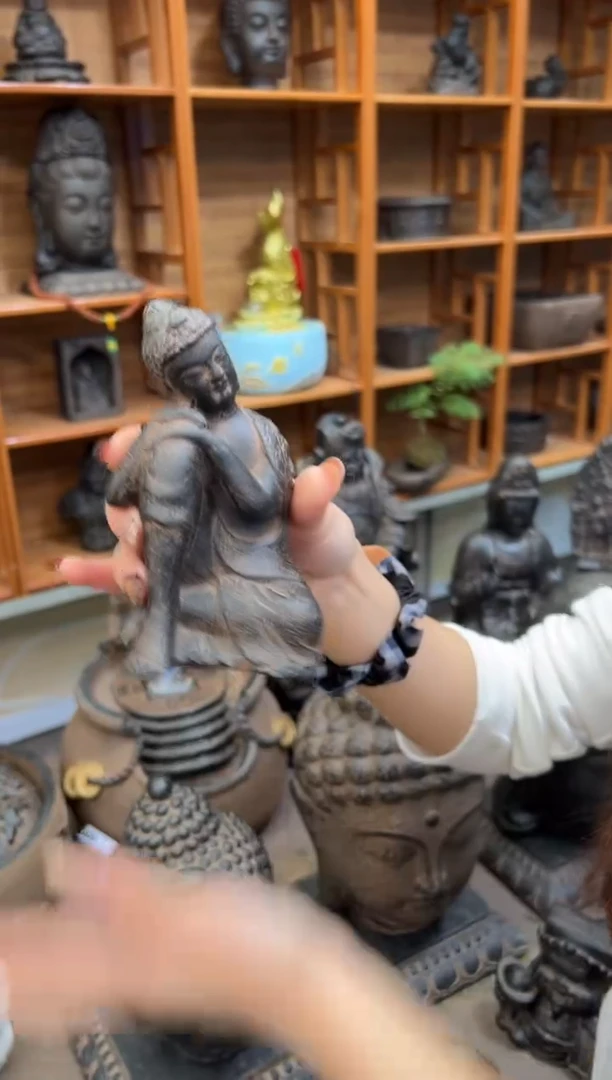 陶土【火山泥】睡佛