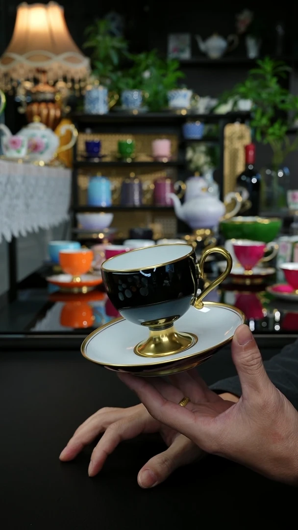 手工乌金釉咖啡杯，，，，