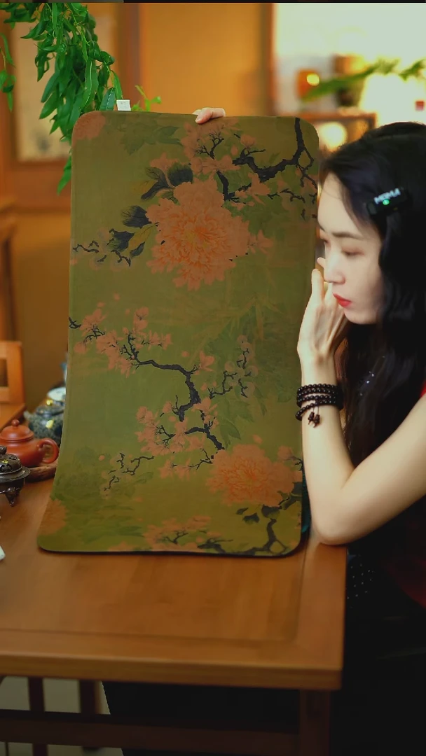 大款奶油牡丹65*33