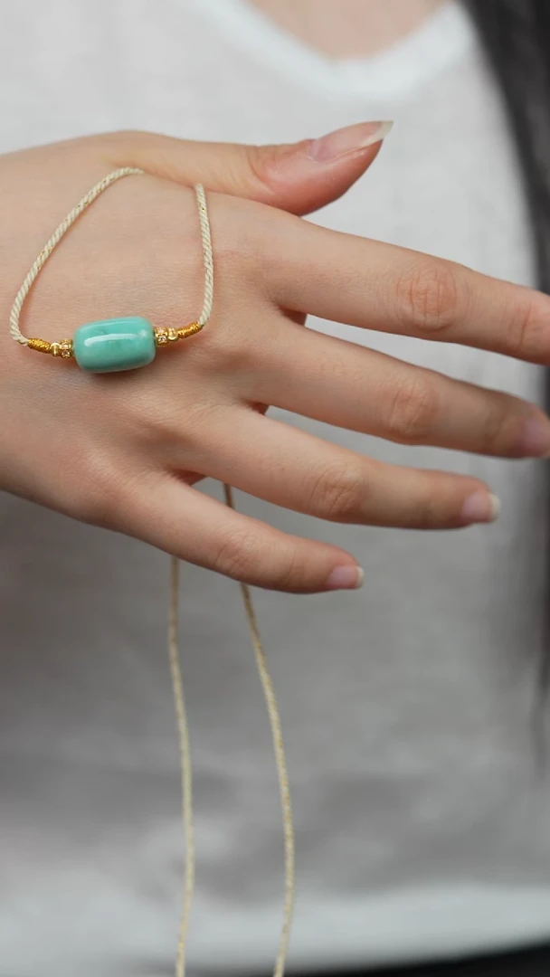 未镶嵌绿松石H93（多样性发一件）单珠