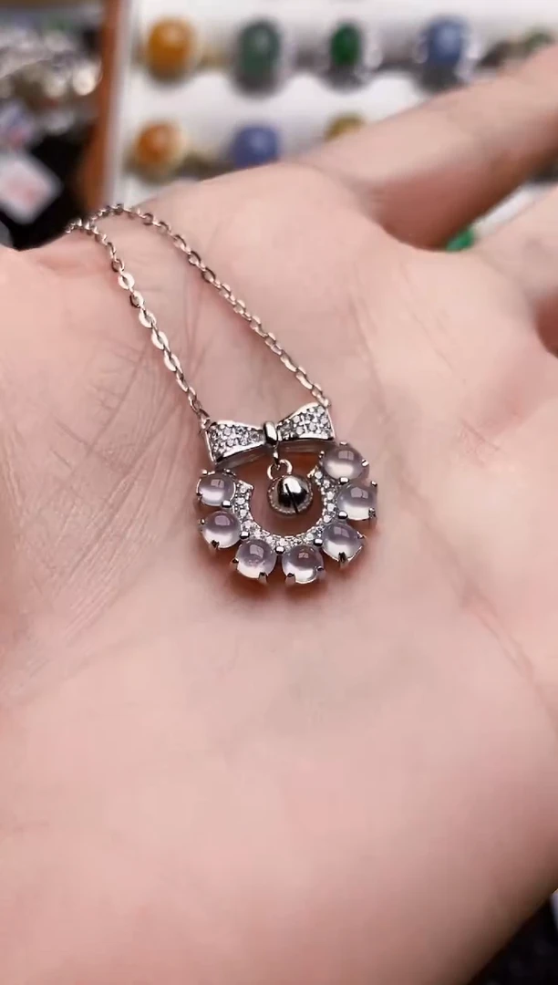 银S925镶嵌戒指翡翠3042