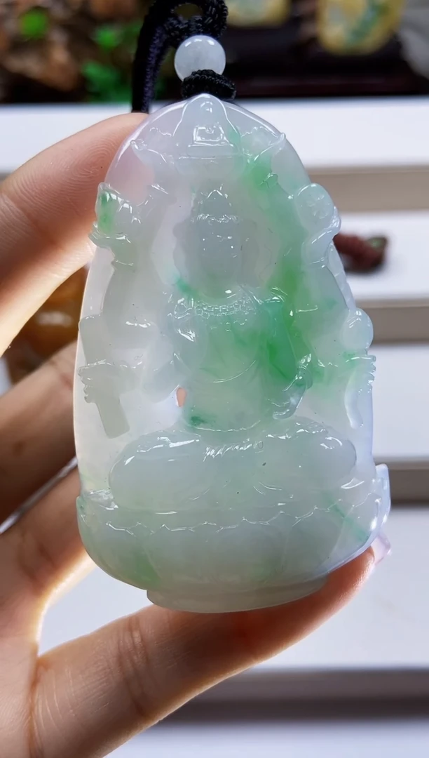 颈饰未镶嵌翡翠翡翠A货