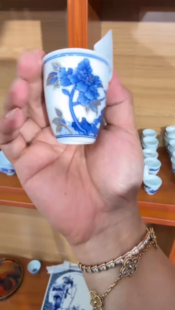 瓷片Y093家庭瓷器日用摆件