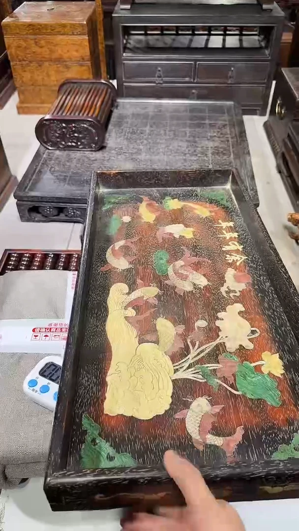 木力*紫檀鱼茶海1111111111111