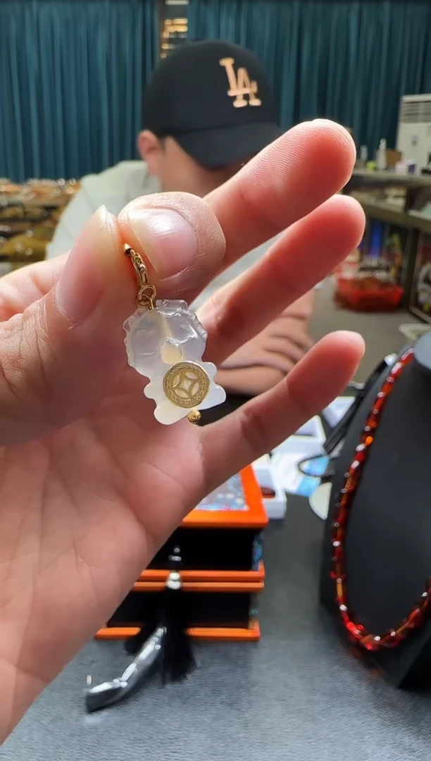 未镶嵌吊坠(不含链)玛瑙/玉髓DSD1110037多样性发一