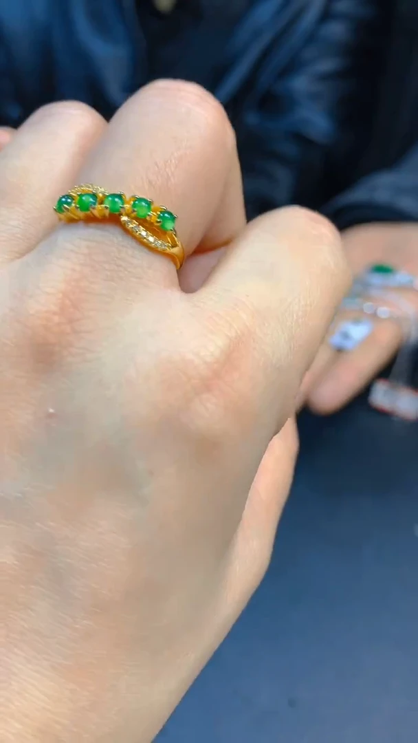 【闪购商品】翡翠戒指未镶嵌0732965080多样性发一