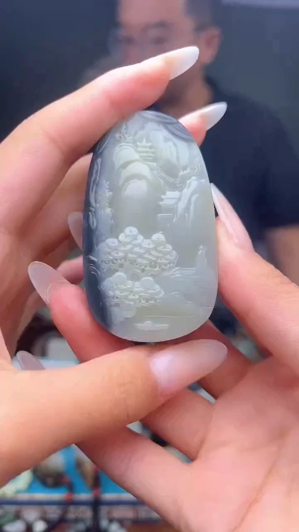 未镶嵌和田玉挂件1