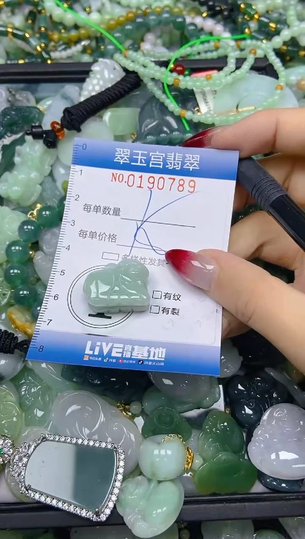 颈饰未镶嵌翡翠闪购0190789
